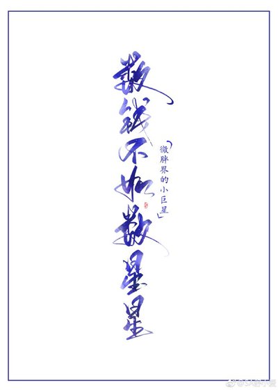 數錢不如數星星